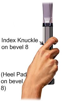 Semi-Western Backhand Grip