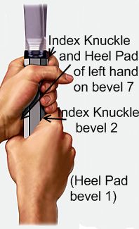 Two Handed Backhand Grip